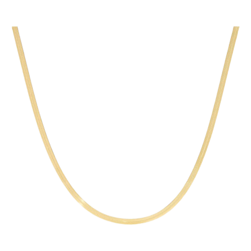 Colar Ouro 18k 750 Feminino Espinha Peixe Elegantes Luxo